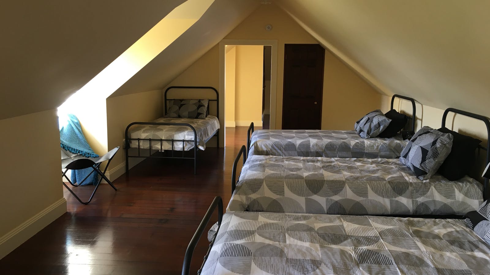 The whole family will enjoy a weekend away with our attic room sleeping 6 comfortably.