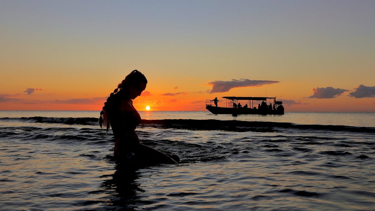 Sunsets off Kgari - Fraser Island hit differently