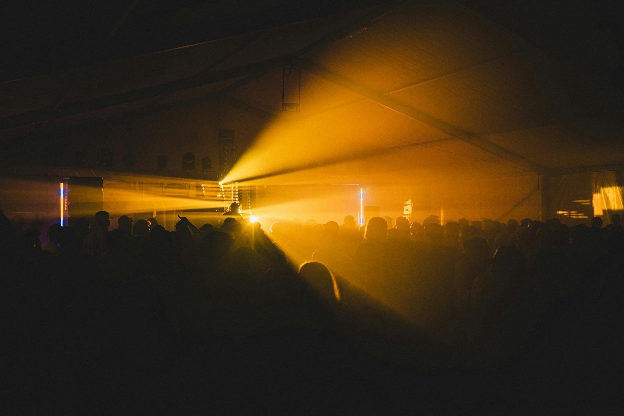 Large Indoor Music Event