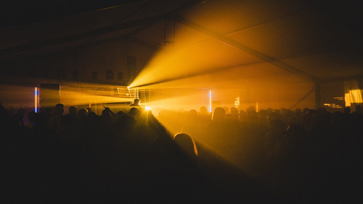 Large Indoor Music Event