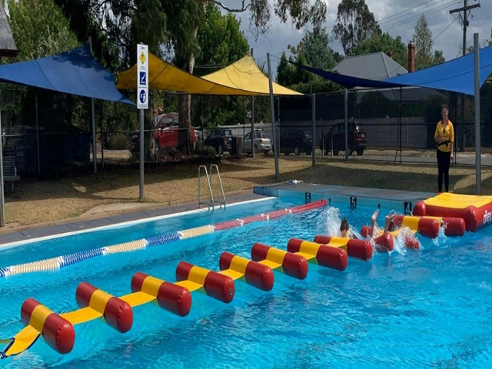 Youth Hub at the Swimming Pool - Great Vic Bike Ride