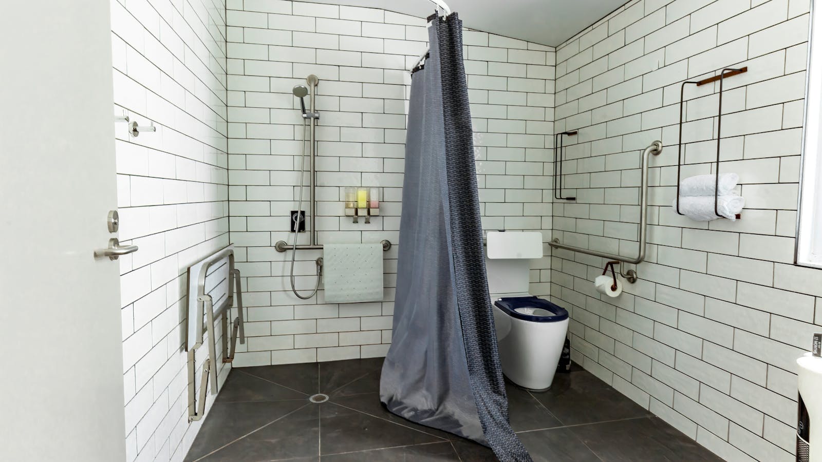 Disabled bathroom area