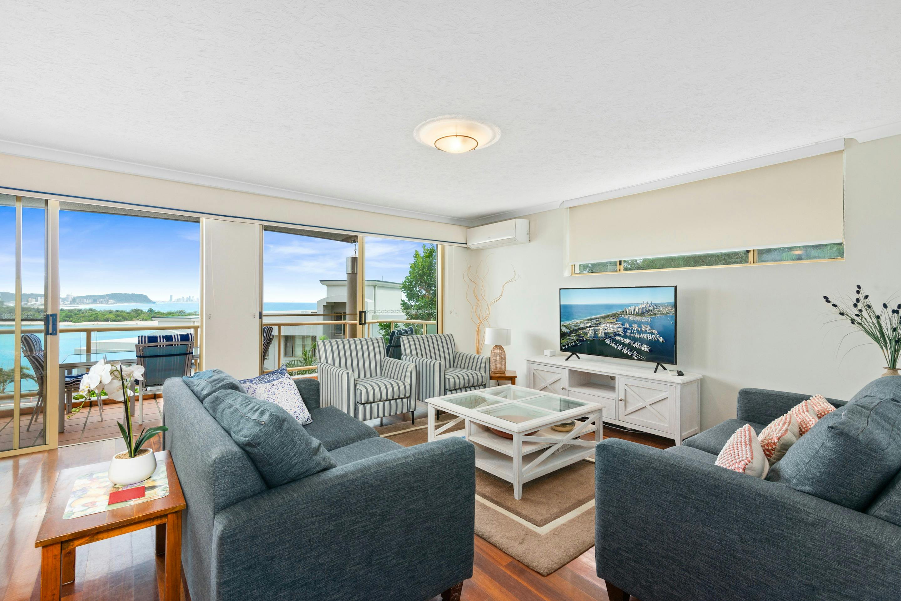 Ocean view 2 and 3 bedroom apartments with large balconies