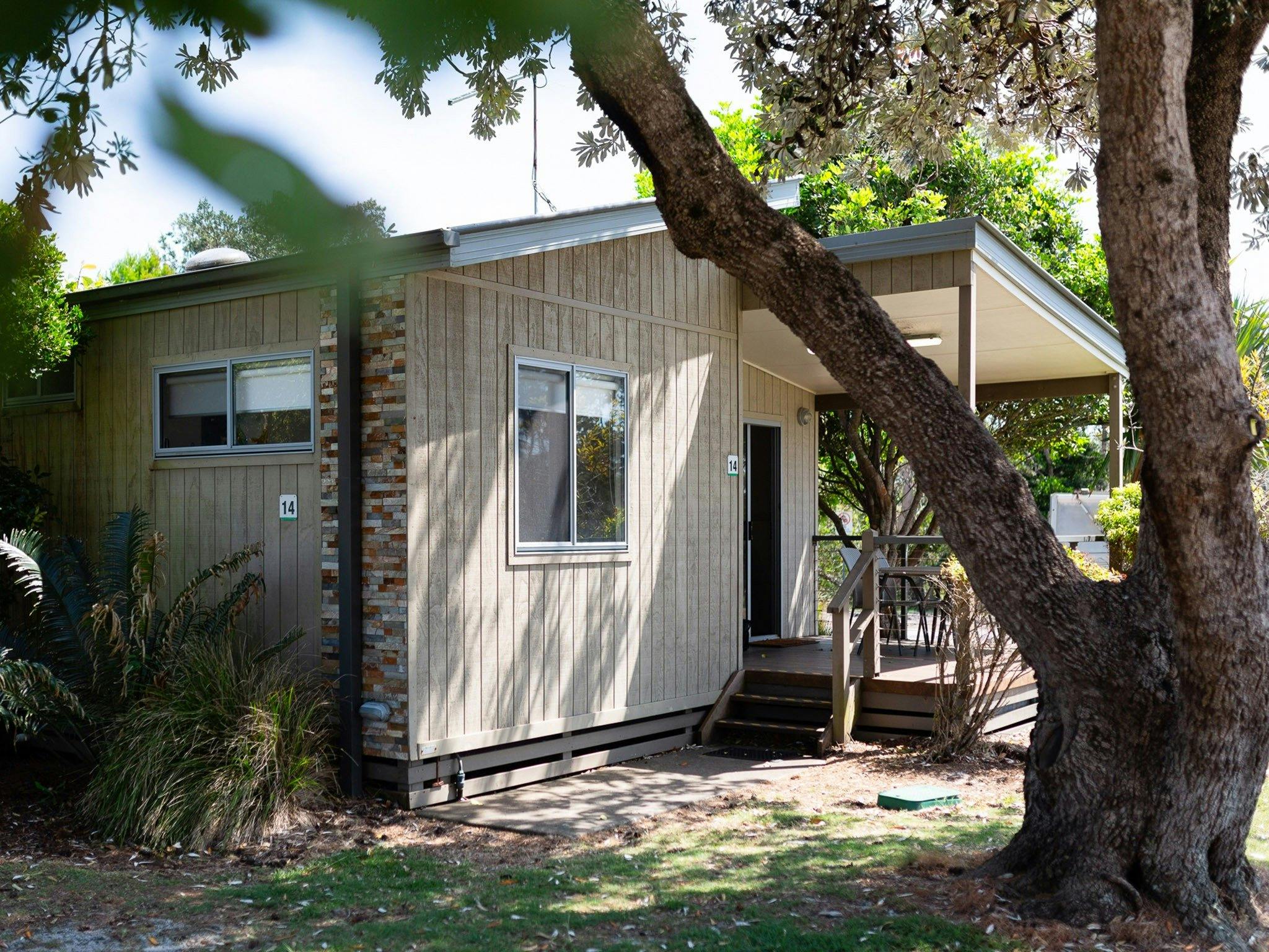Image of a cabin at Reflections Lennox Head