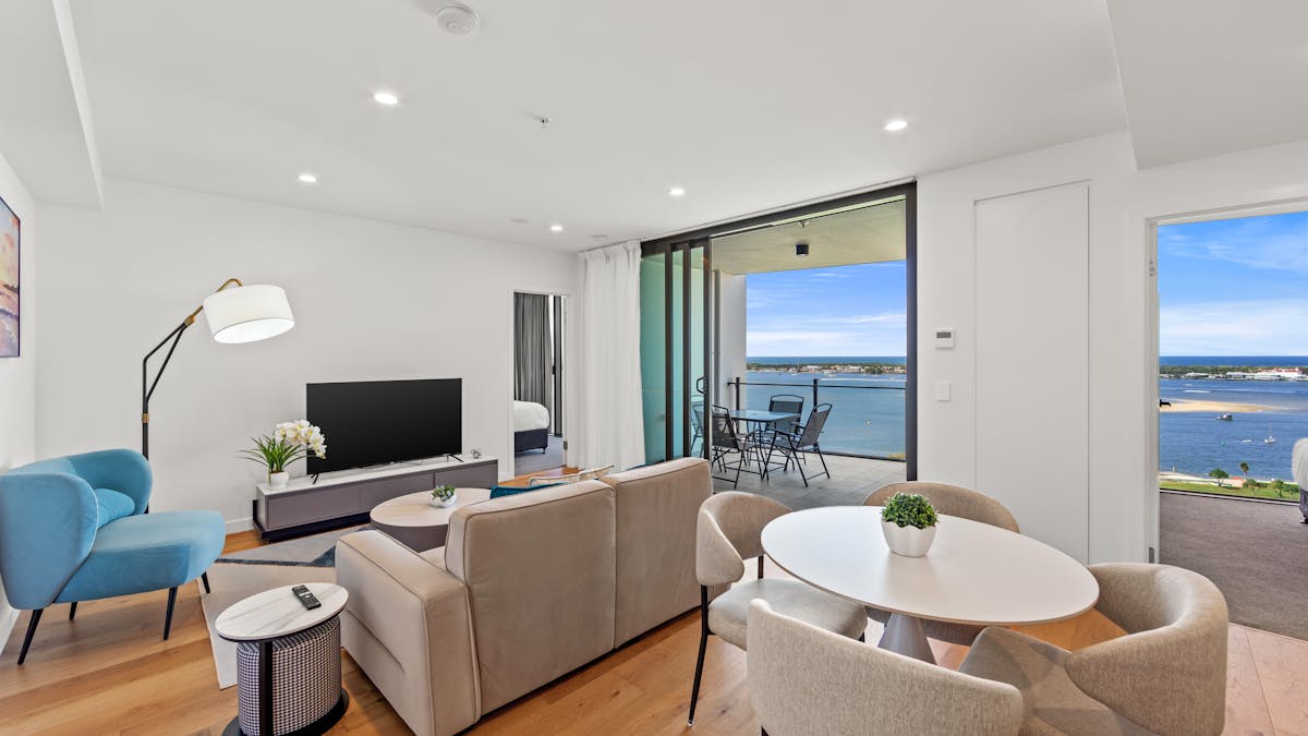 2 Bedroom 2 Bathroom Living Room