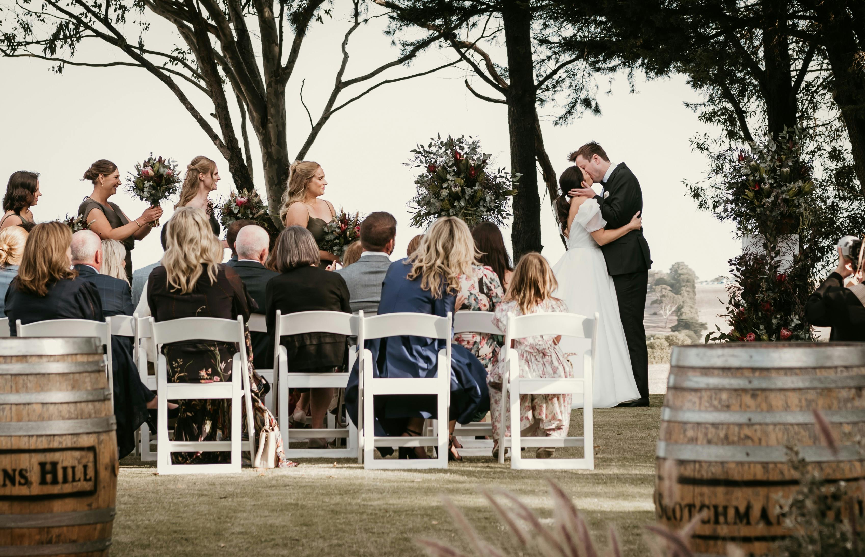 Scotchmans Hill Wedding Ceremony