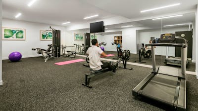 Gym facilities available