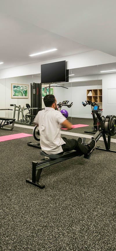 Gym facilities available