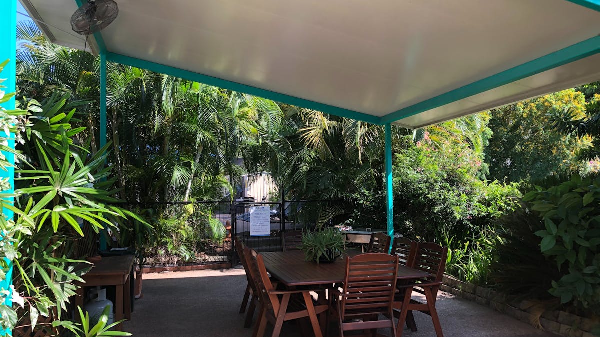 BBQ area