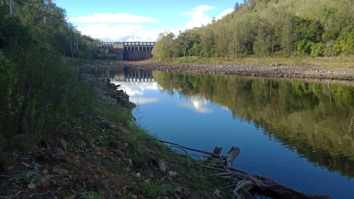 Somerset Dam Wall
