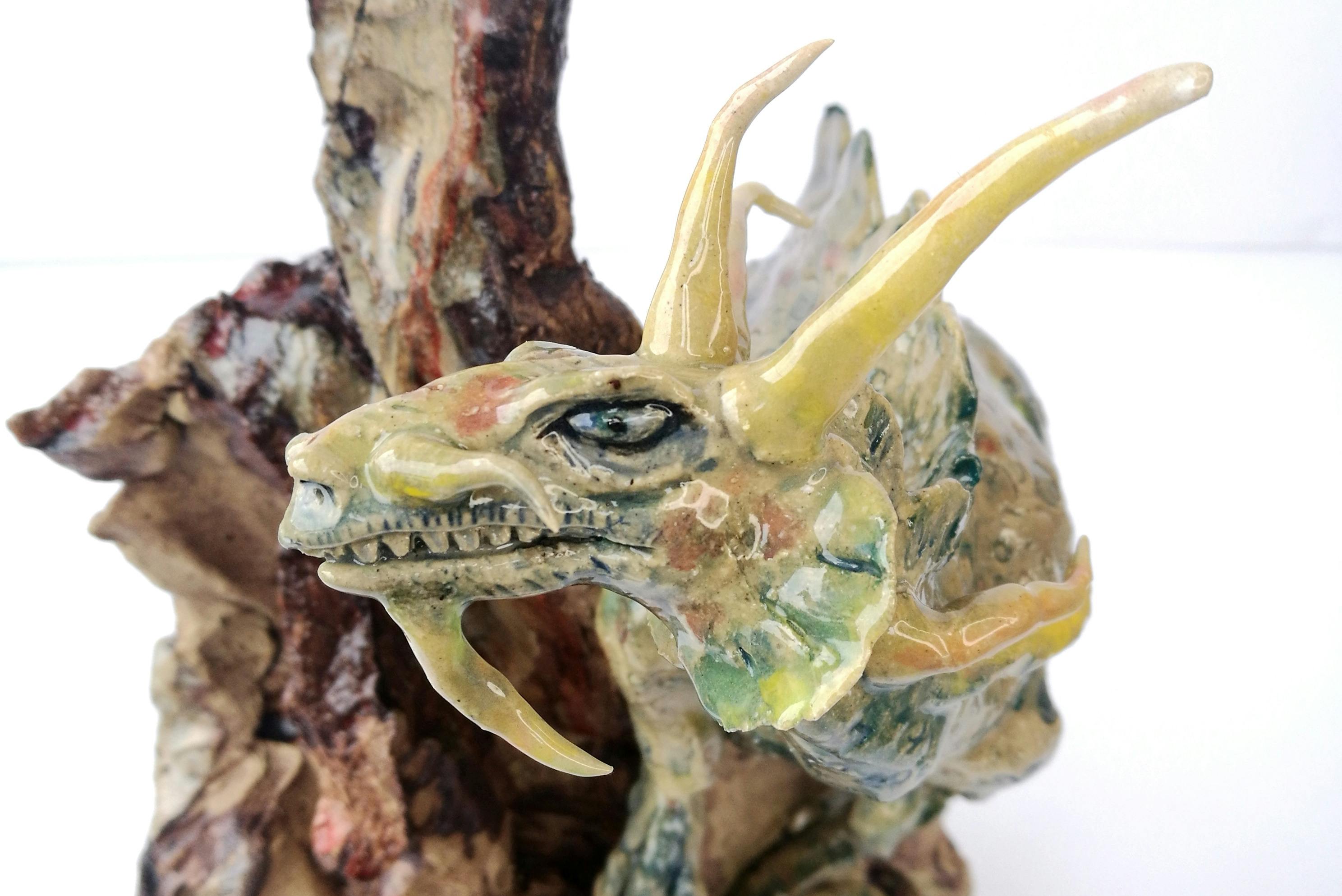 clay, pottery, ceramic, dragon, make, sculpture,