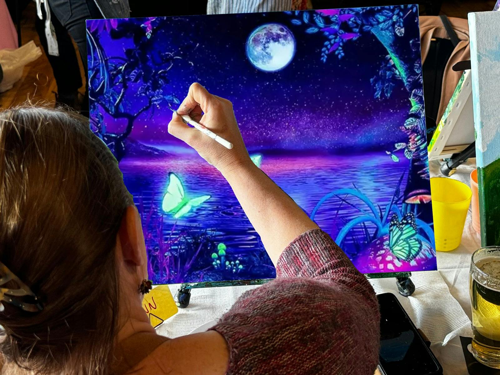 Paint and Sip - Mystical Animals
