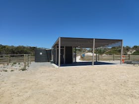Toilet at Sheringa Beach Campground