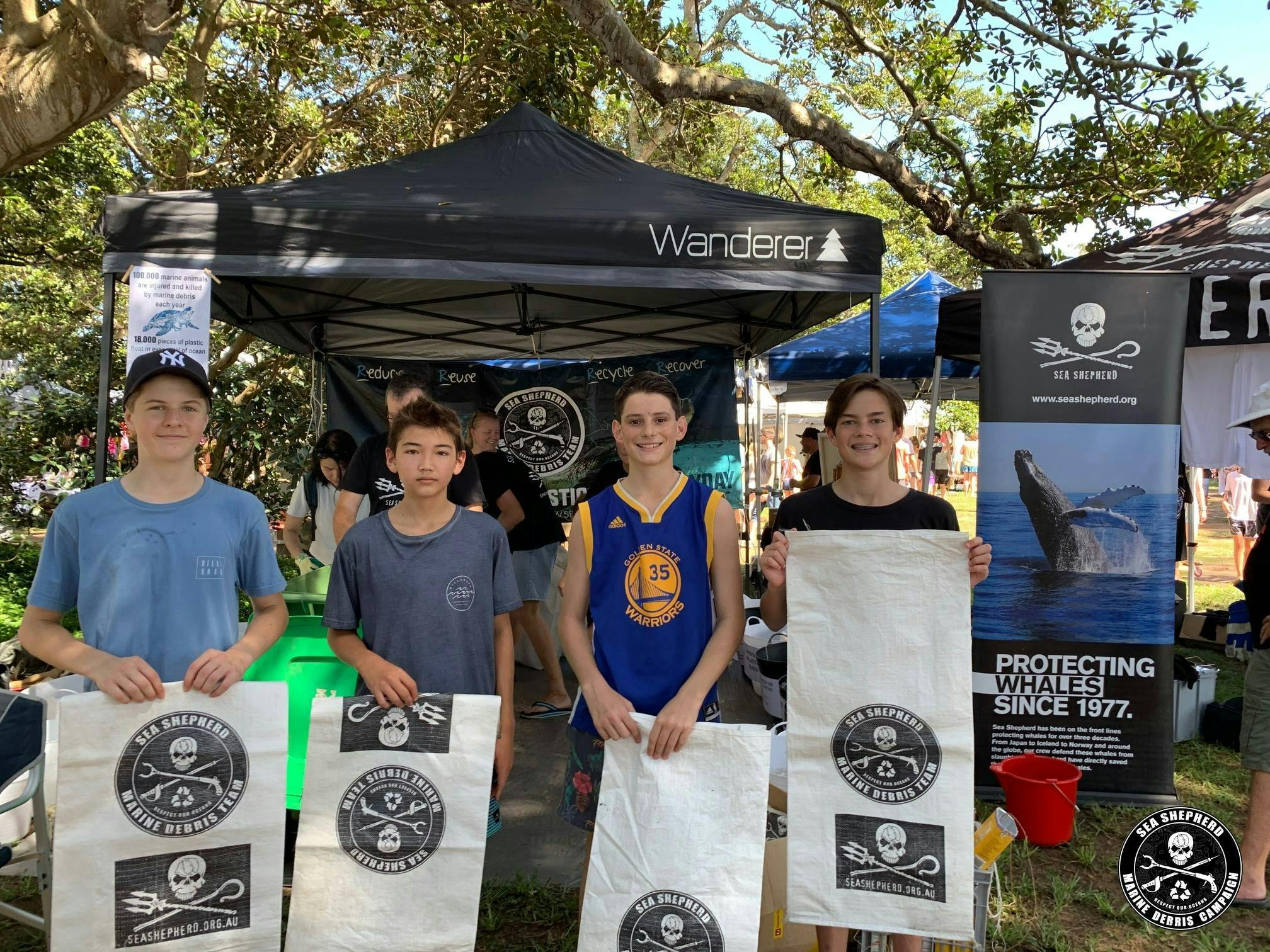 1Coast Sea Shepherd Strandreinigungstag Avoca Markets