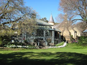 Overnewton castle spring gardens