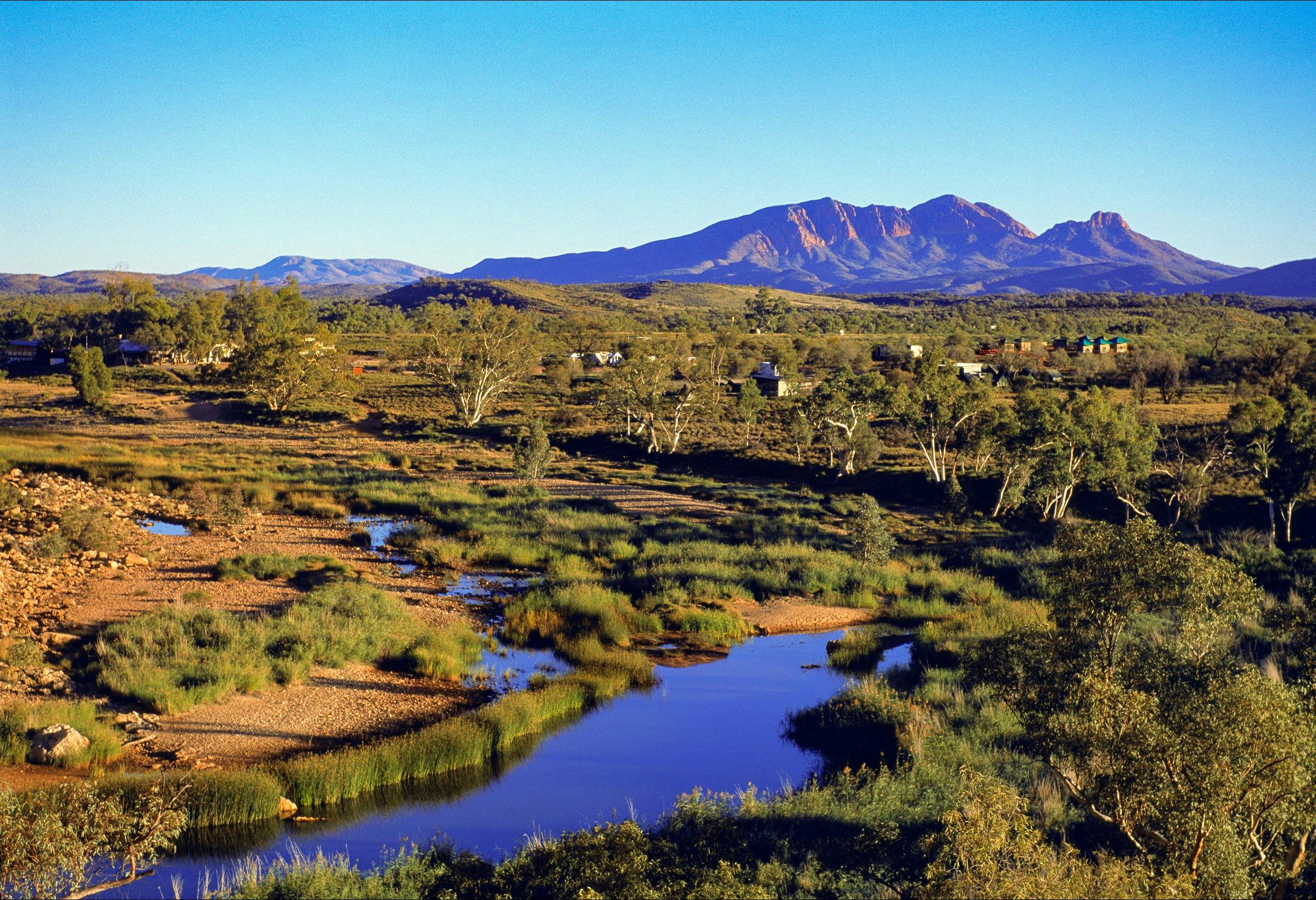 View of Mount Sonder from Ormiston Gorge