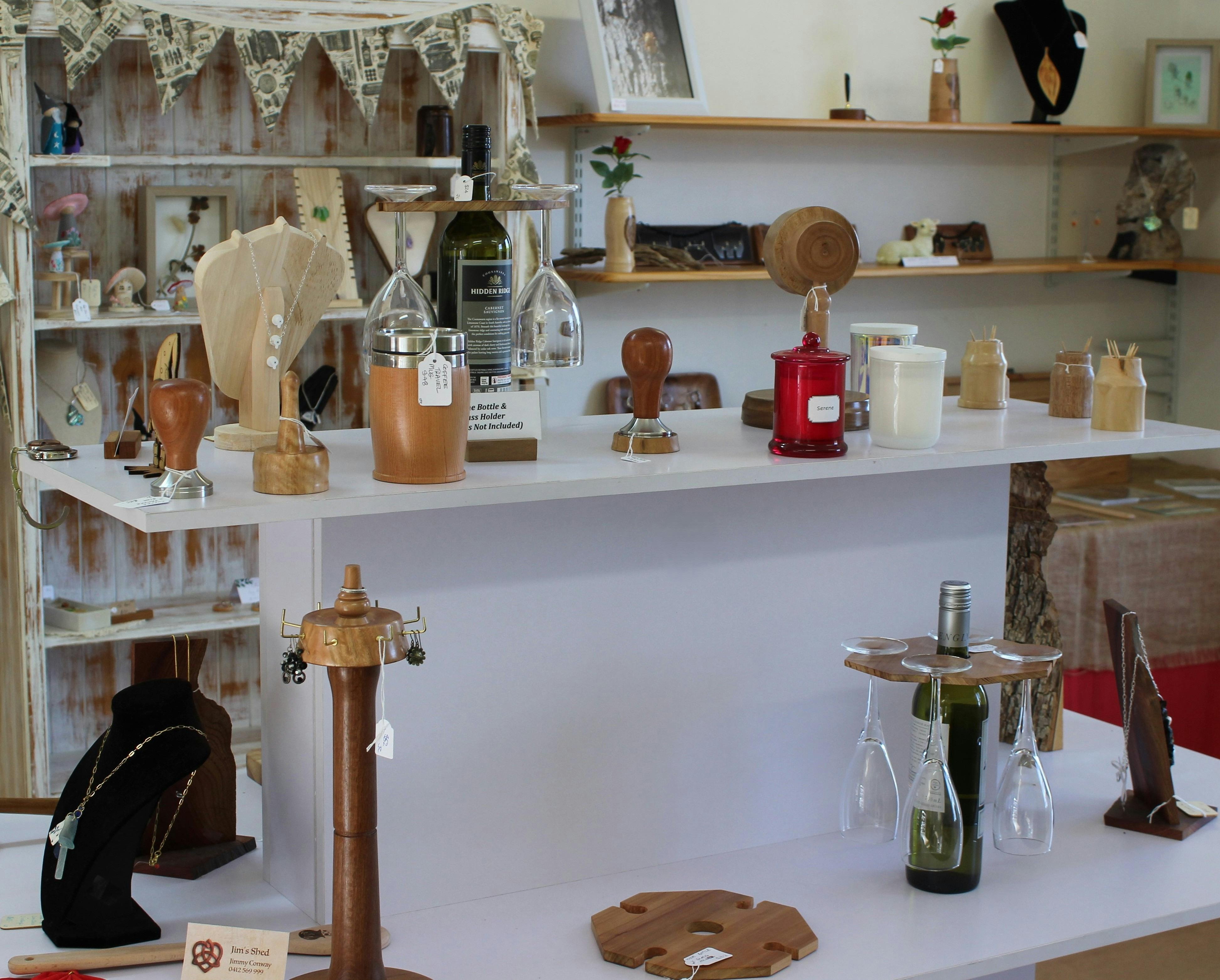 Scented Candles, Wine and Jewellery Holders