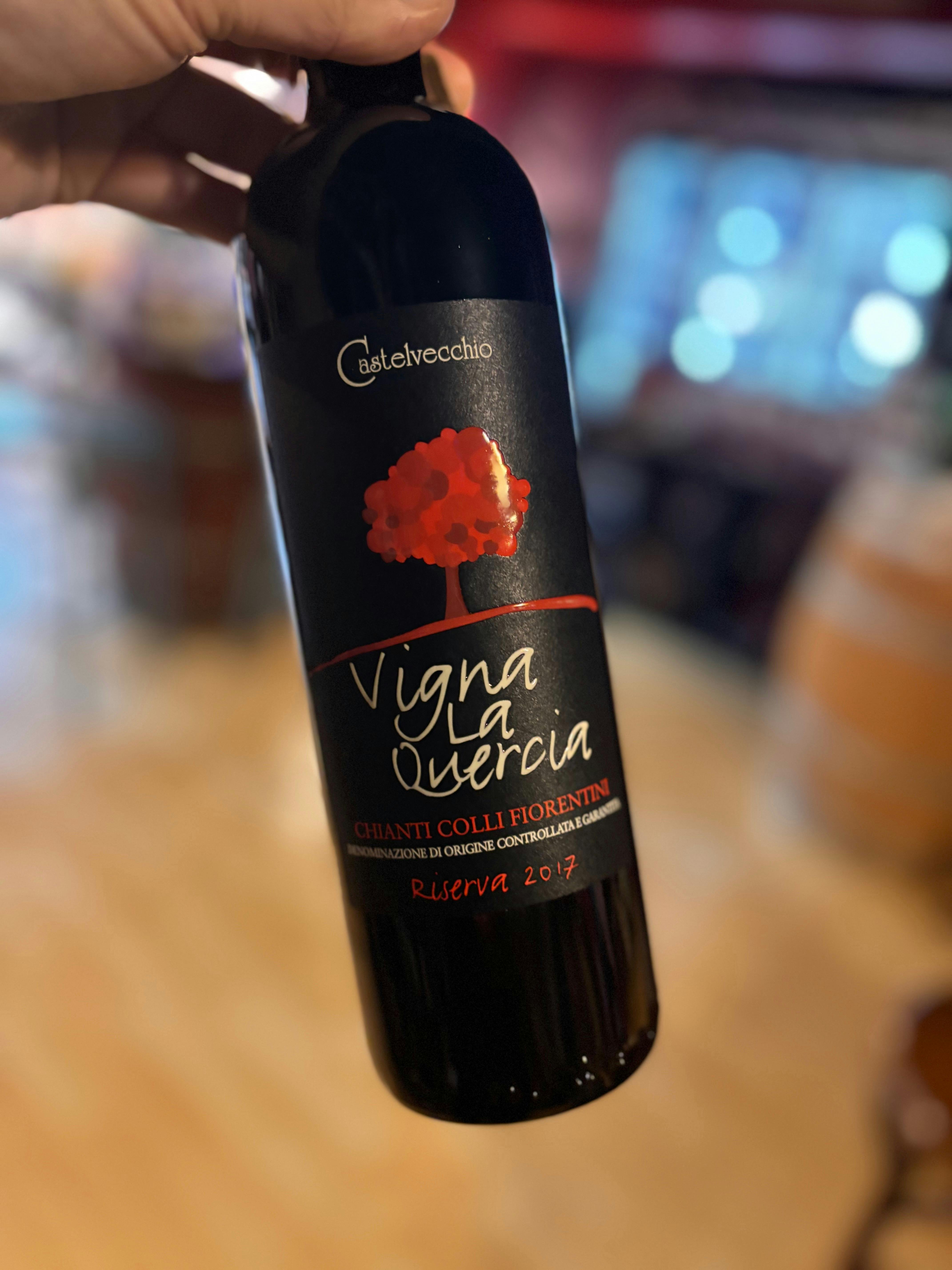 Italian wine, bottle