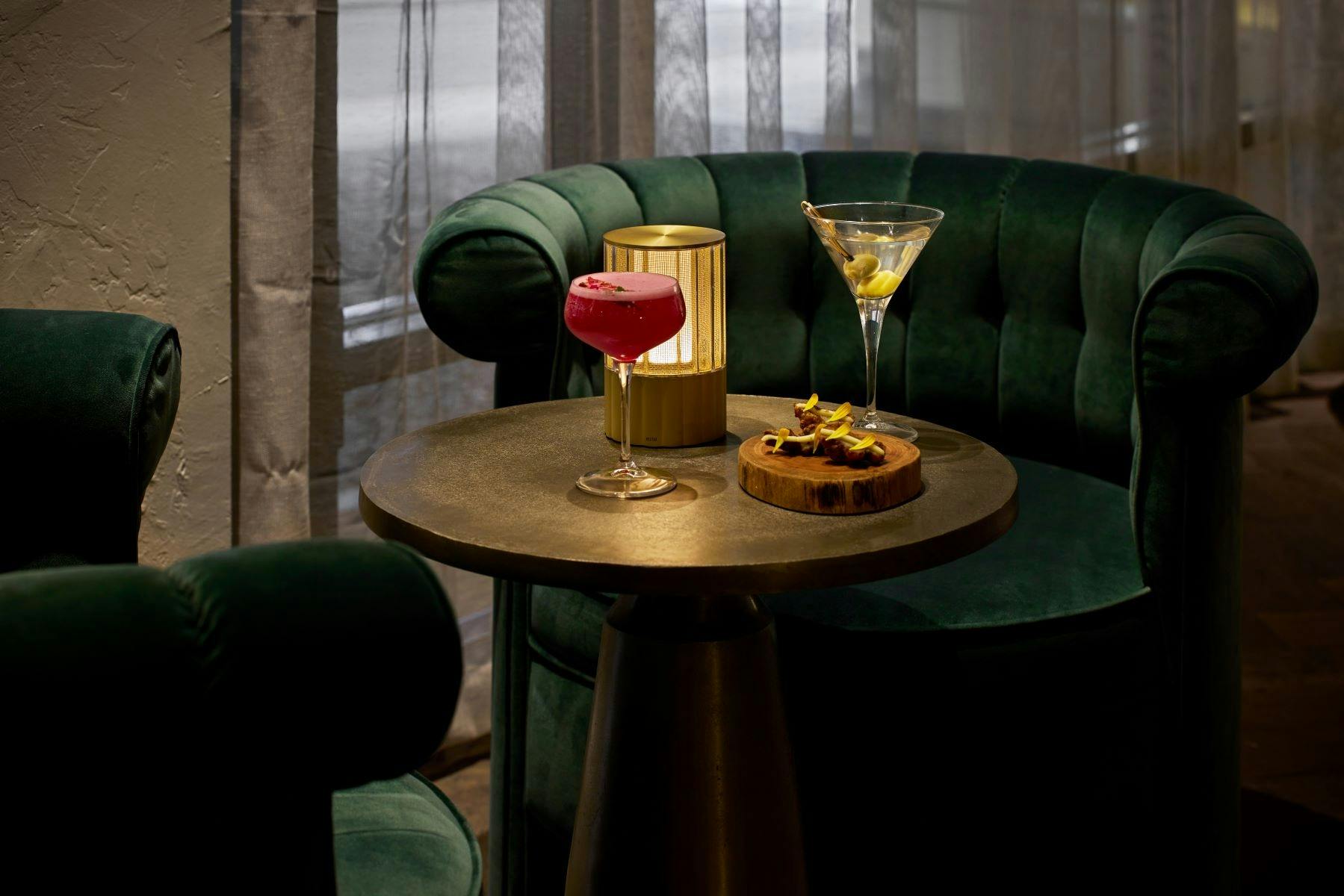 Cocktails at Luma
