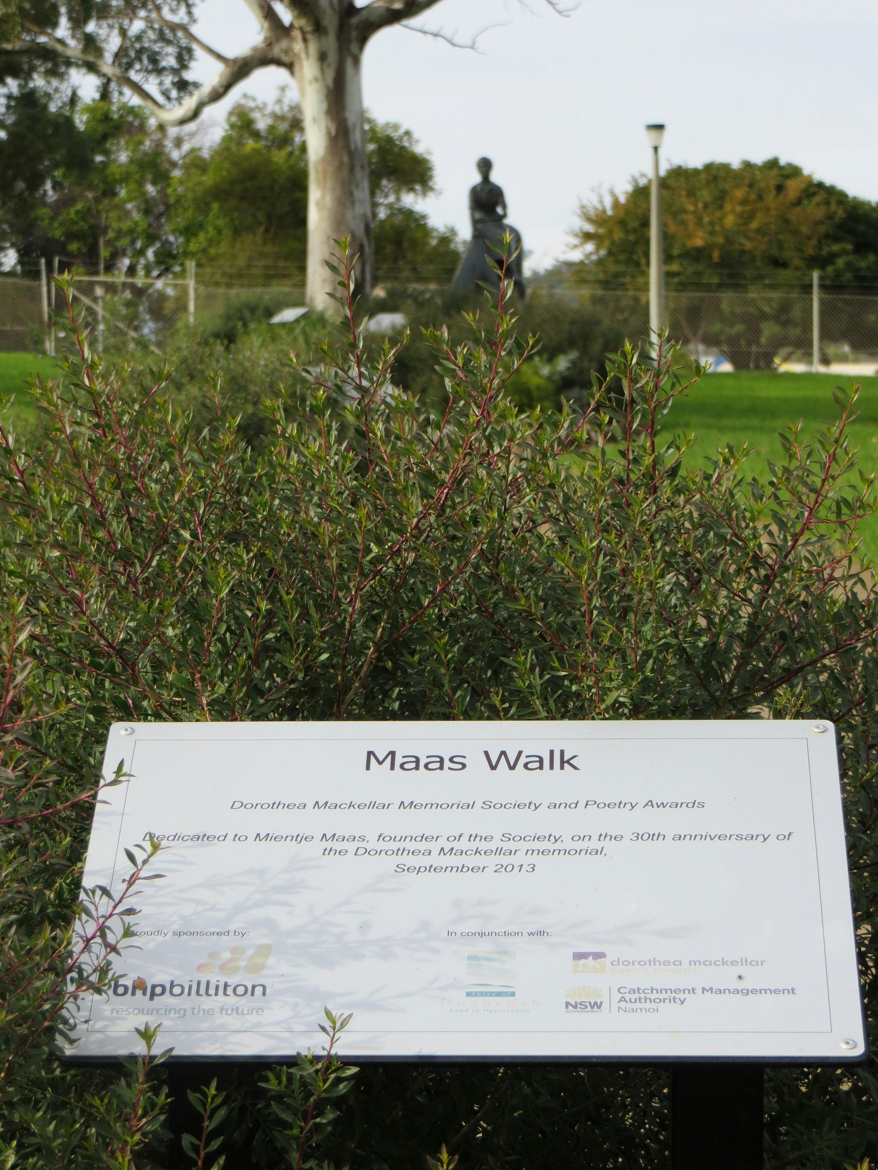 Poets' Precinct - Maas Walk