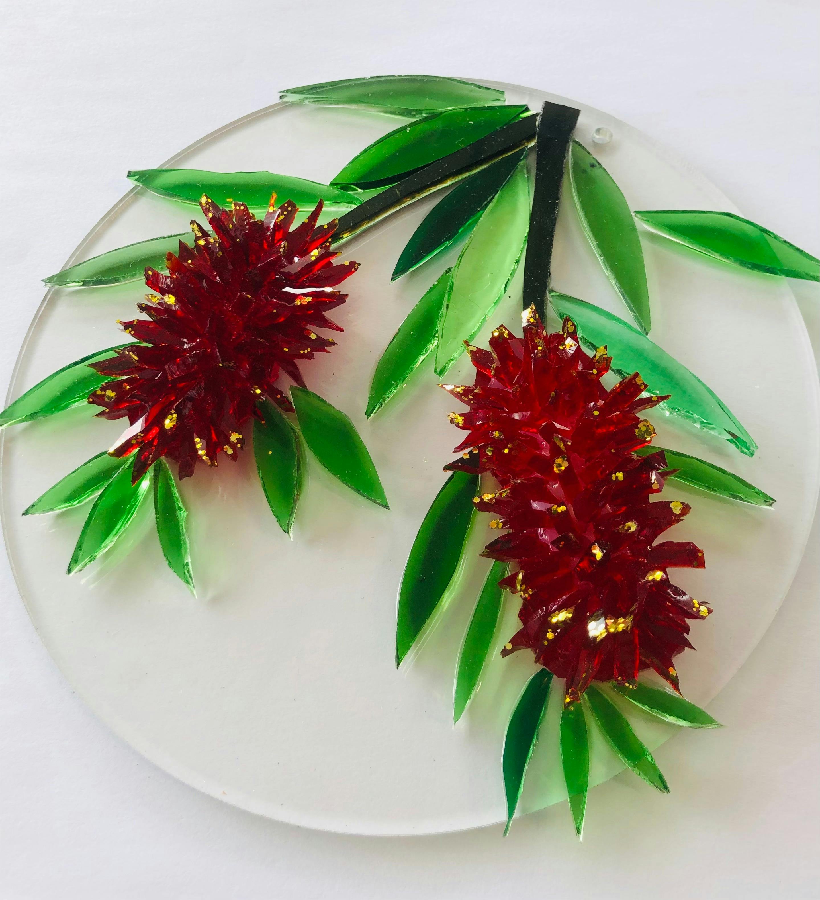 Glass Mosaic Workshop: Bottlebrush