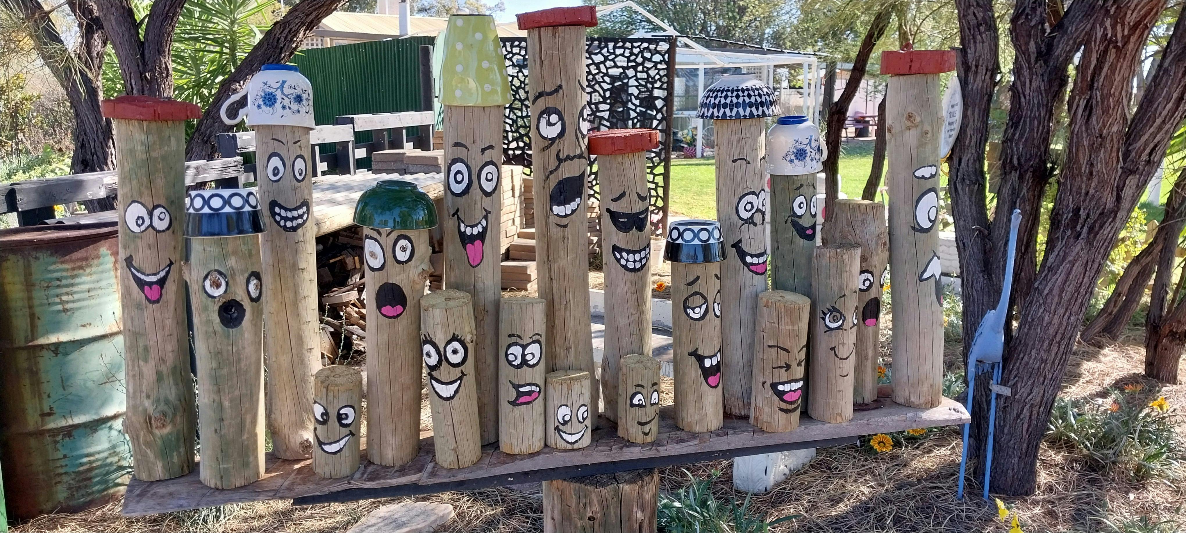 painted sticks cheering you on