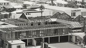1976 - under repair following Cyclone Tracy