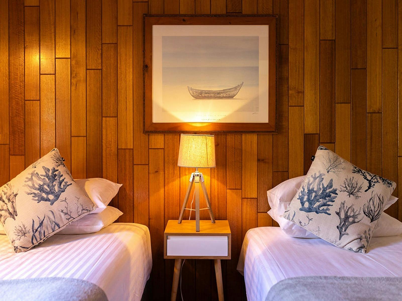 Second bedroom - either 2 long singles or 1 king