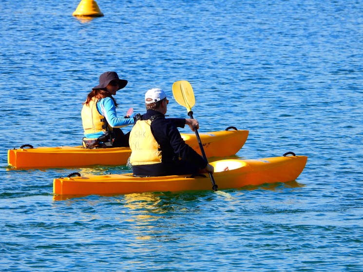 Free Learn to Kayak Lessons