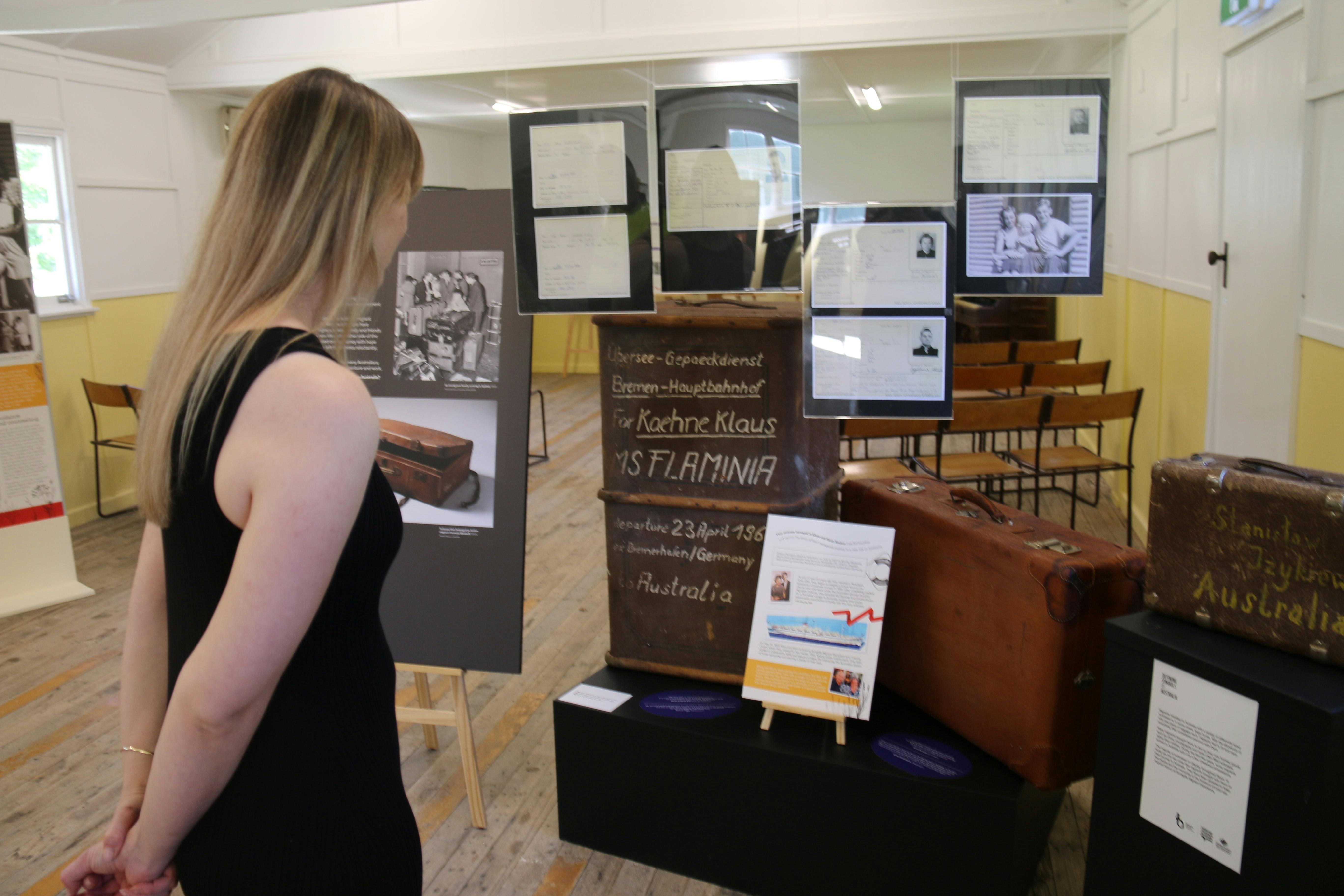 Exhibition at Bonegilla Migrant Experience