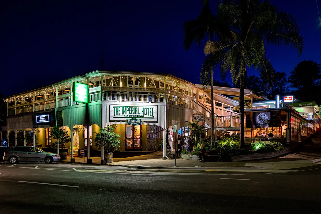 Imperial Hotel and Eumundi Brewery