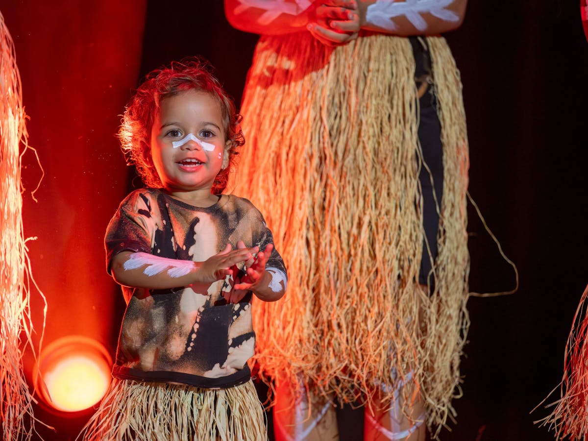 Gimuy Walubara Yidinji Dancers, CIAF 2025. Photograph: Lewis James Media.