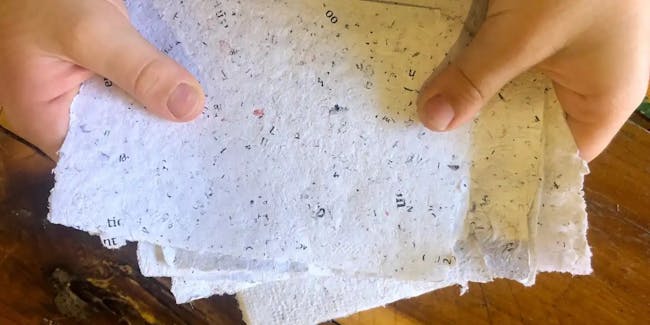 Paper Pulp to Pictures