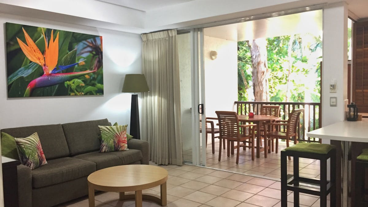 1 Bedroom Living Area