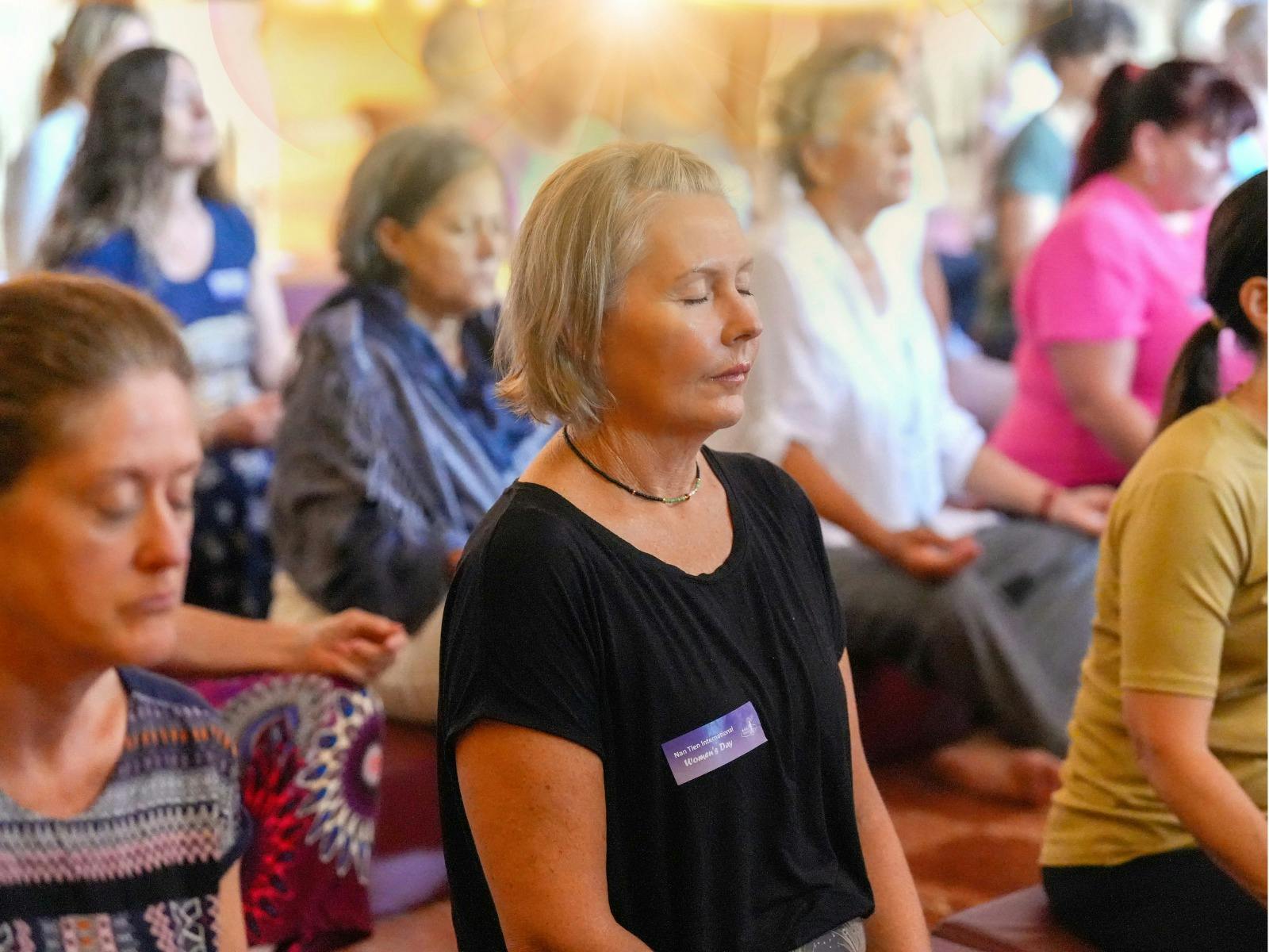 Nan Tien International Women's Day Charity Meditation Fundraiser