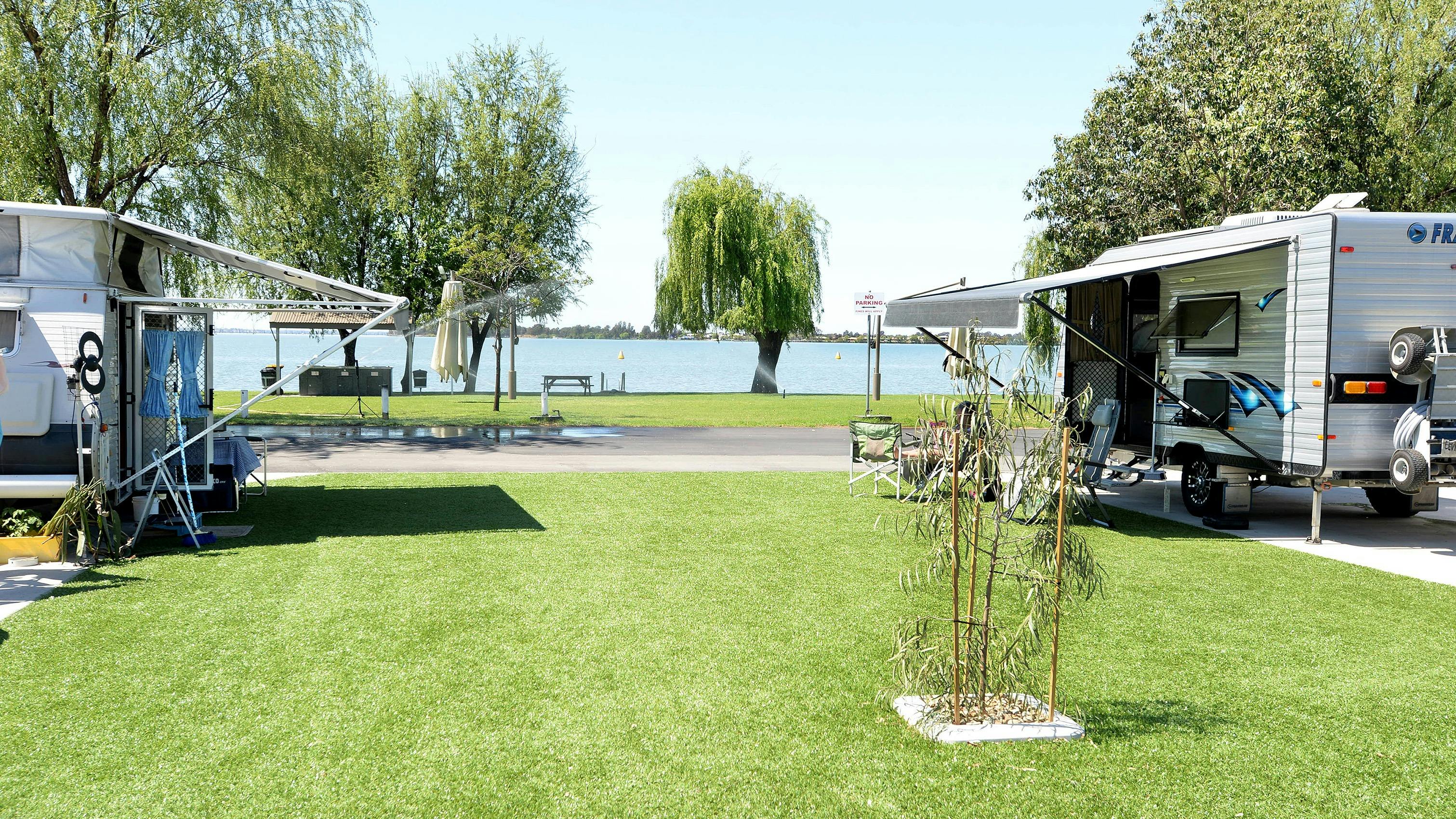 Lake Mulwala's only Powered sites