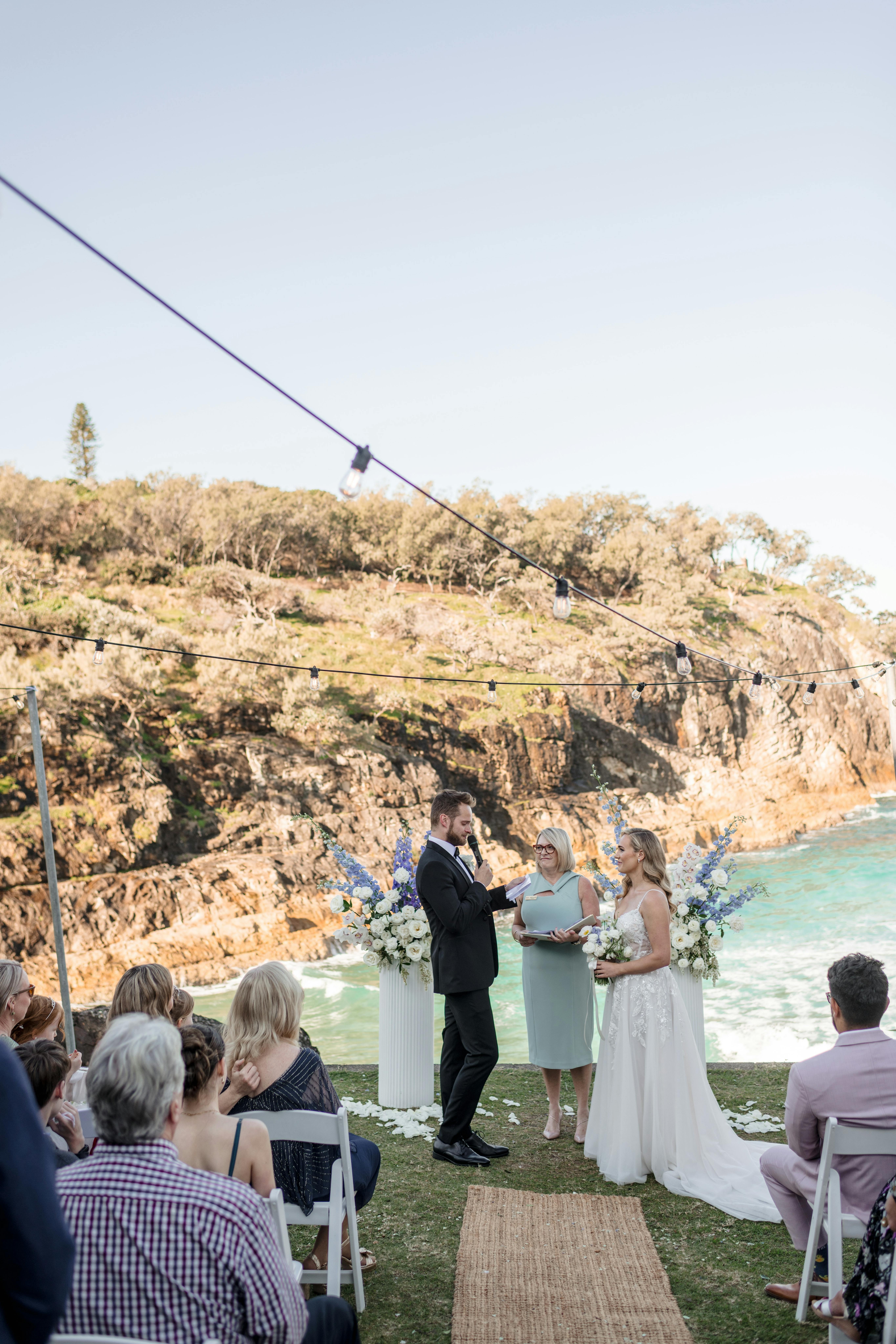 ocean view ceremony