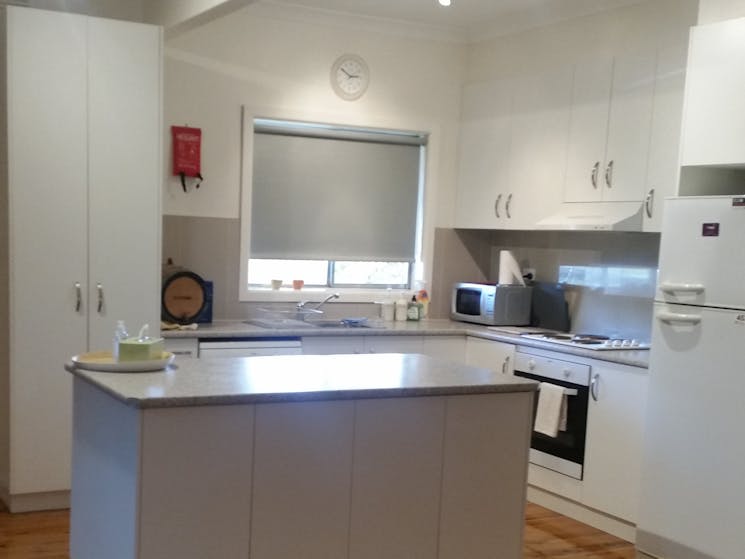 Well equipped  open plan kitchen