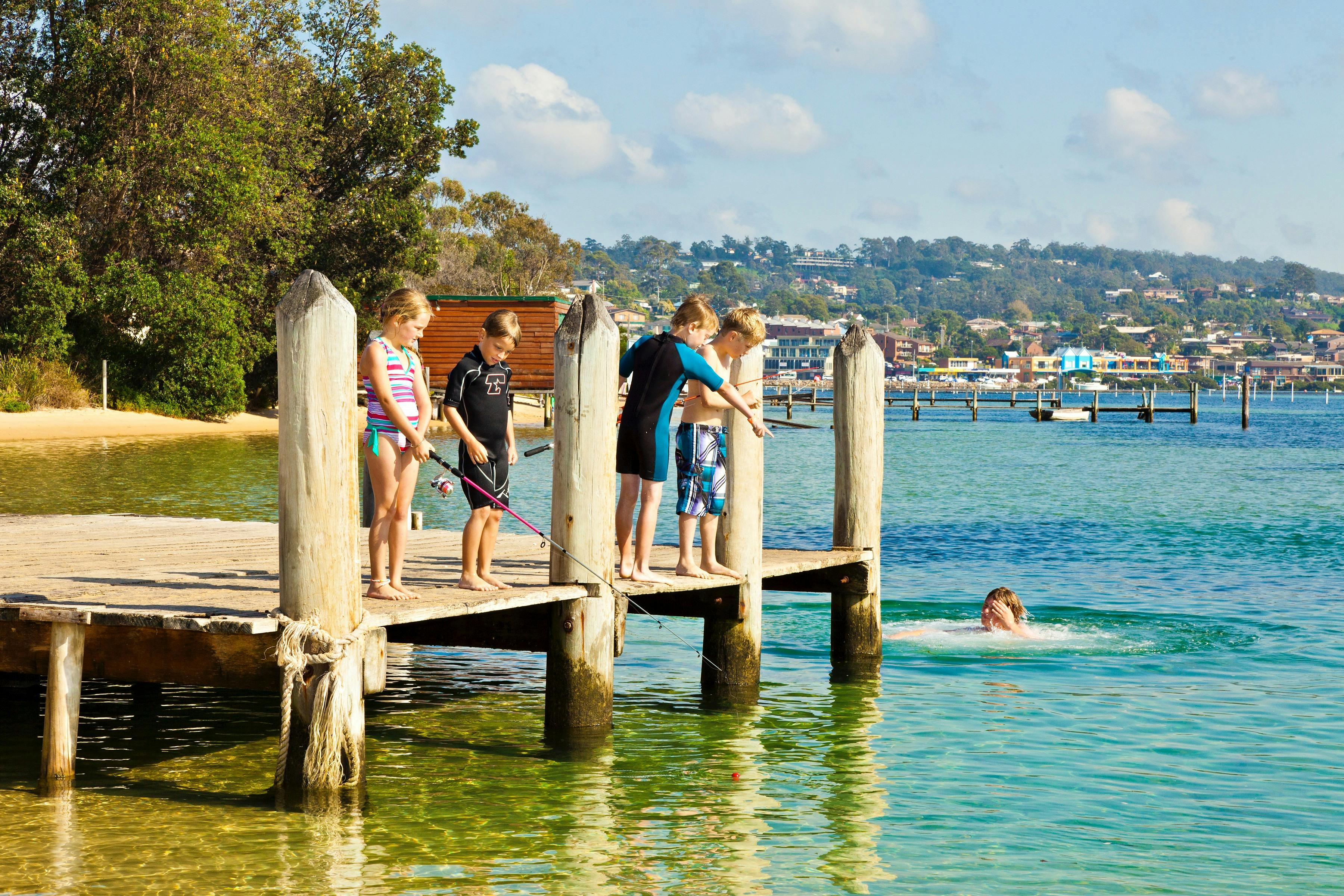 Mitchies Jetty, Merimbula, Sapphire Coast NSW