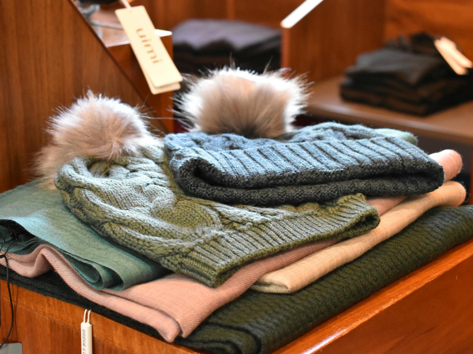 Merino wool accessories