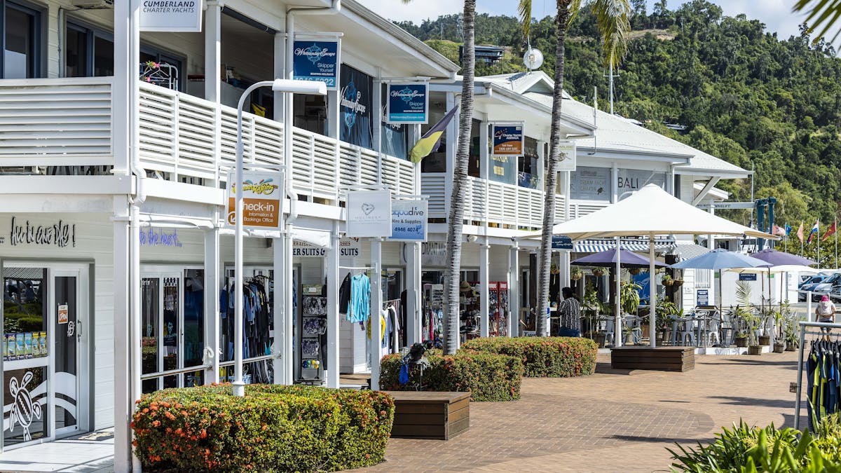 North marina village shops and tour operators
