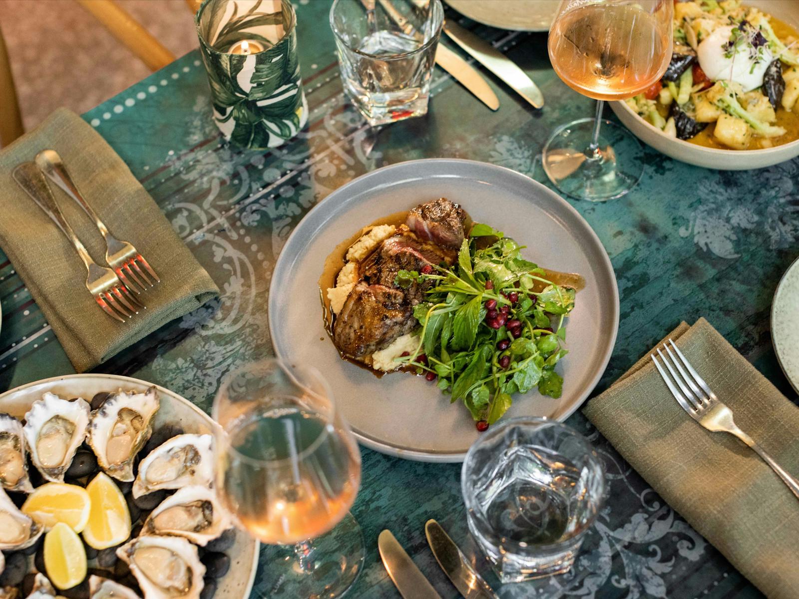 Dinner at Green Moustache in North Sydney