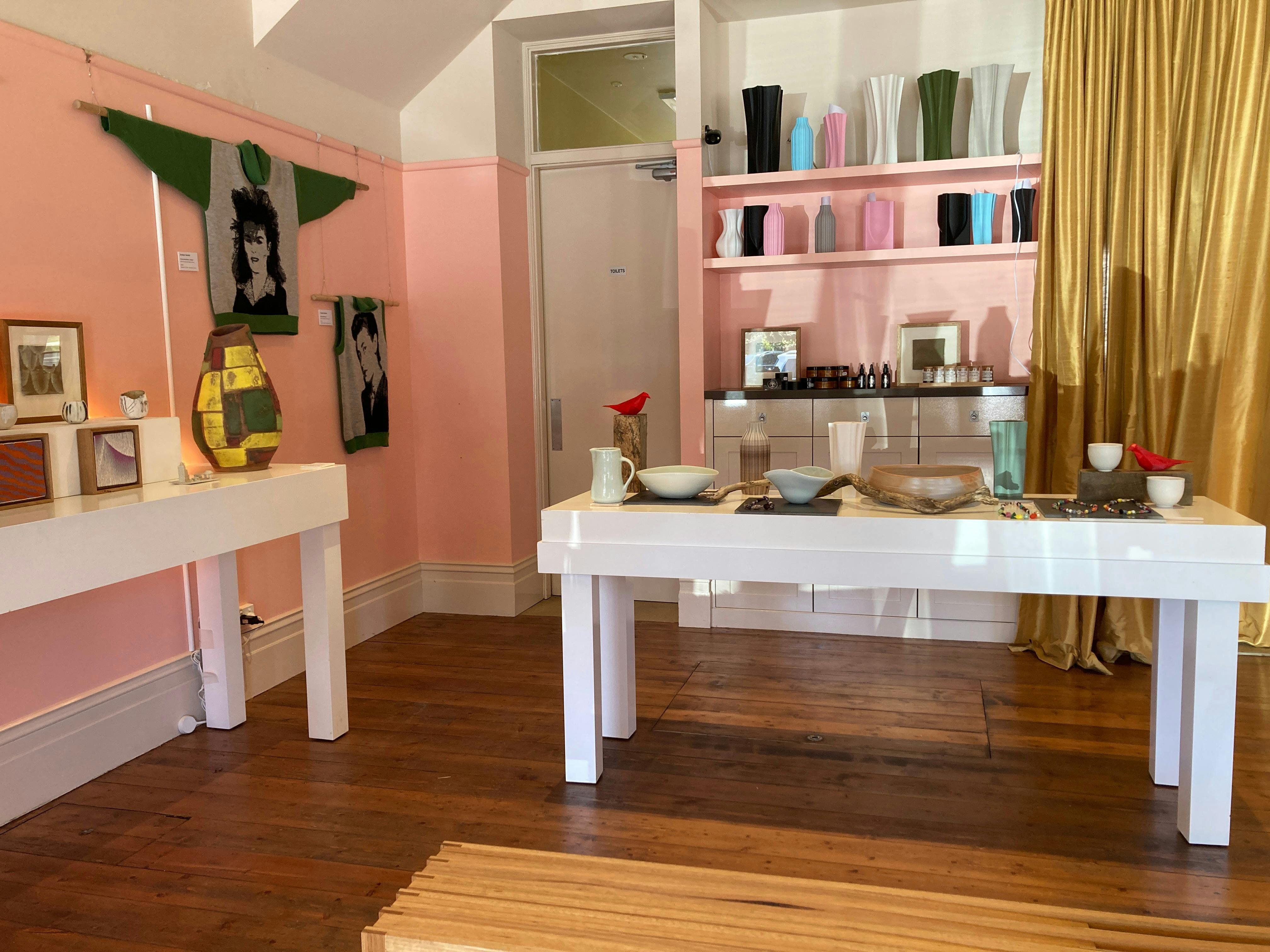 internal view of a shop