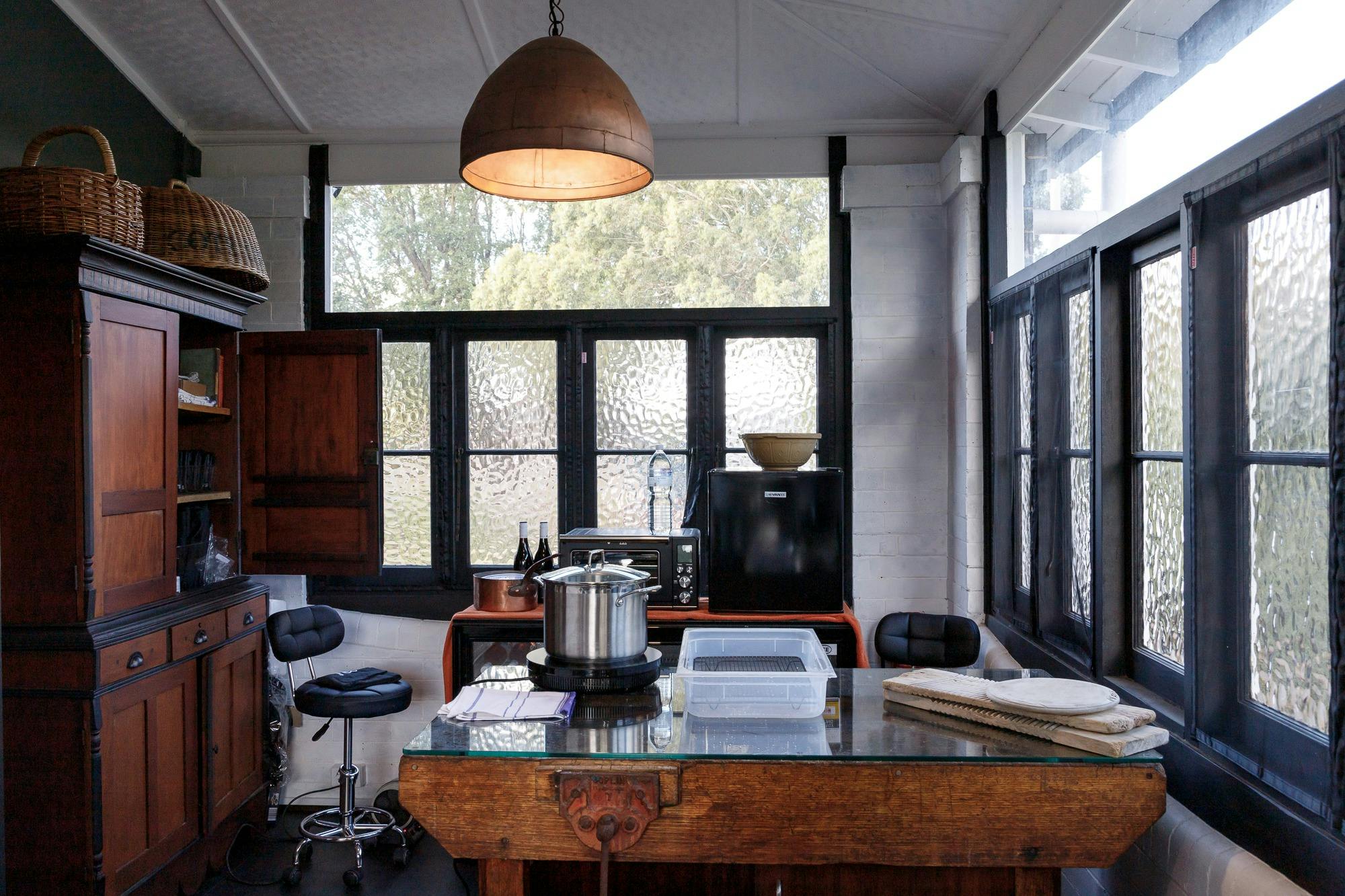 Rustic Grotto kitchen