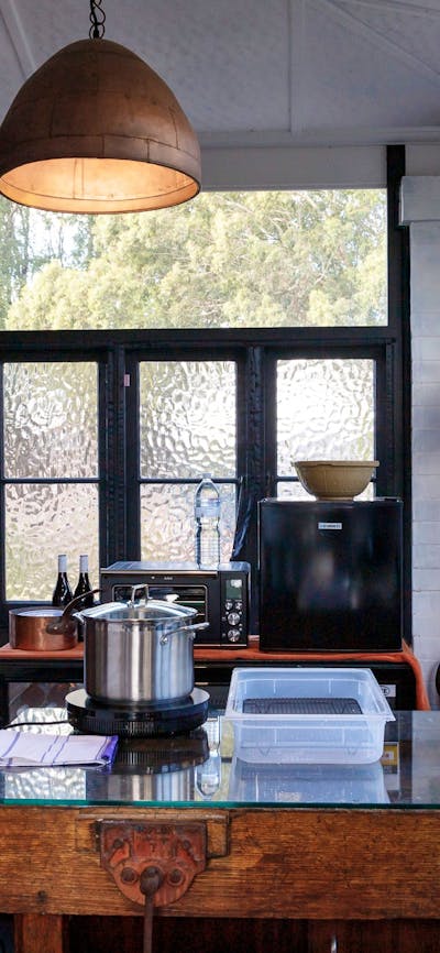 Rustic Grotto kitchen