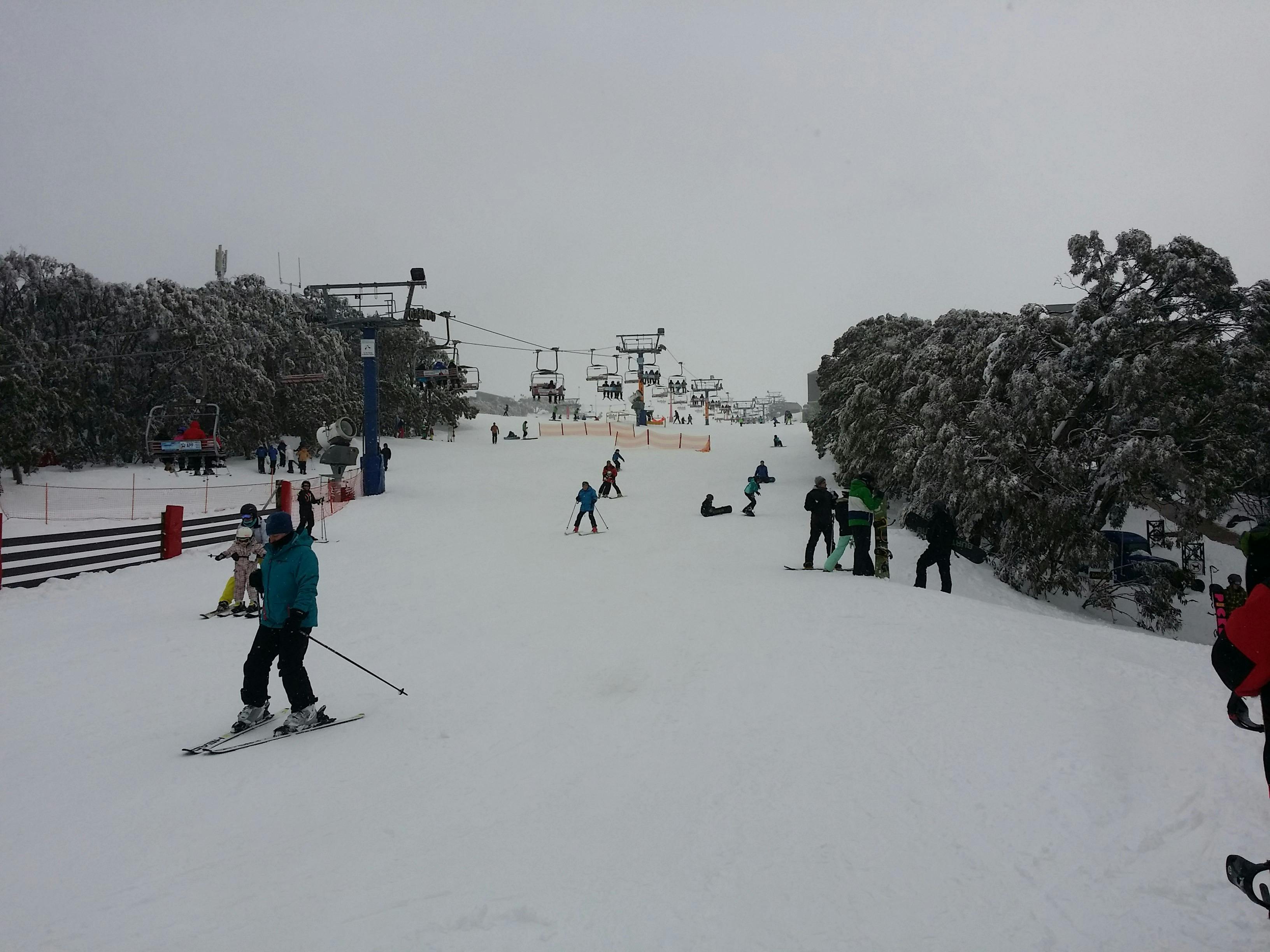 Overcast day at Mt Buller