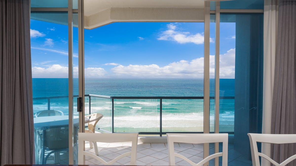 Dining area with a view