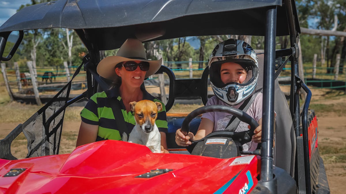 Explore the farm with a UTV Tour