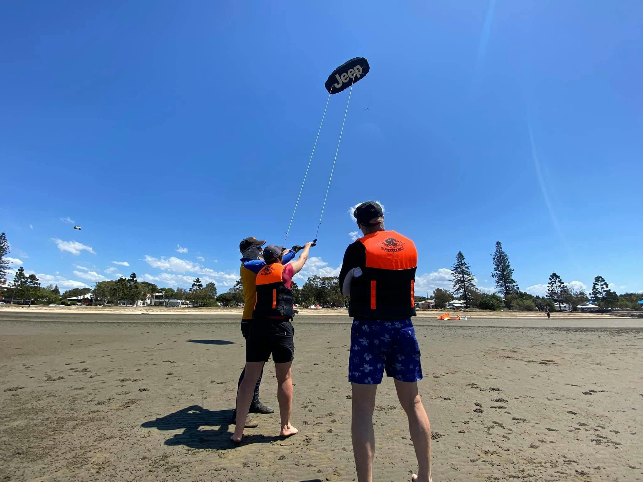 Kitesurfing