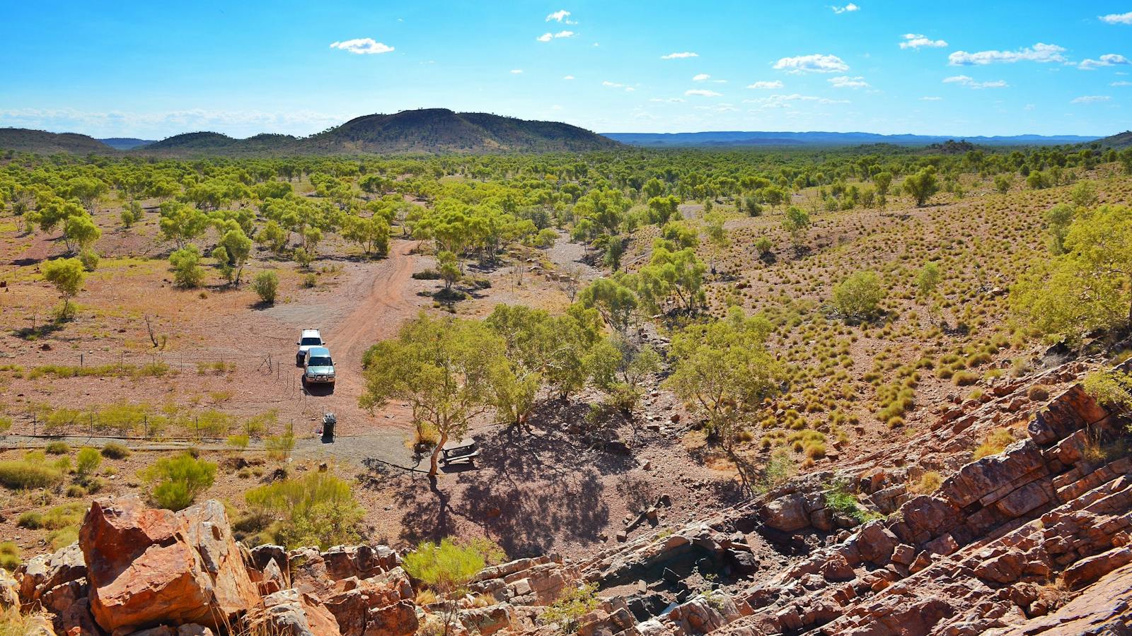 Driving through Mount Isa